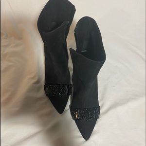 Black booties